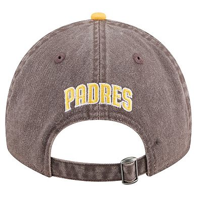 Men's New Era Brown/Gold San Diego Padres Select 9TWENTY Adjustable Hat
