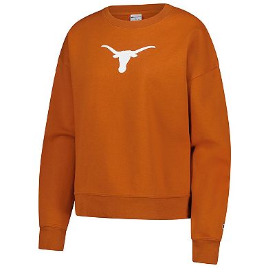 Women's Champion Texas Orange Texas Longhorns Powerblend Sweatshirt