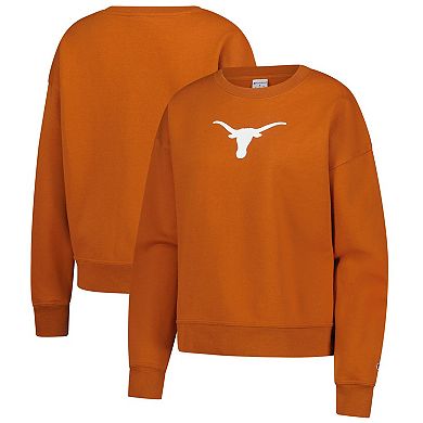 Women's Champion Texas Orange Texas Longhorns Powerblend Sweatshirt