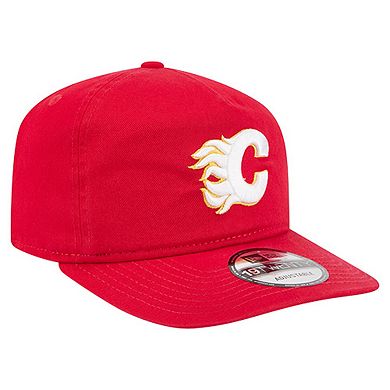 Men's New Era Red Calgary Flames 19TWENTY Adjustable Hat