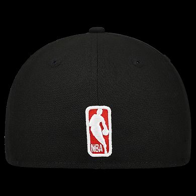 Youth New Era Black Chicago Bulls Break 59FIFTY Fitted Hat