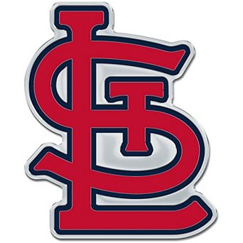 WinCraft St. Louis Cardinals Colored Chrome Auto Emblem