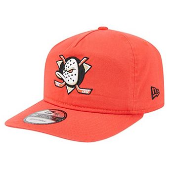 Men's New Era Orange Anaheim Ducks 19TWENTY Adjustable Hat