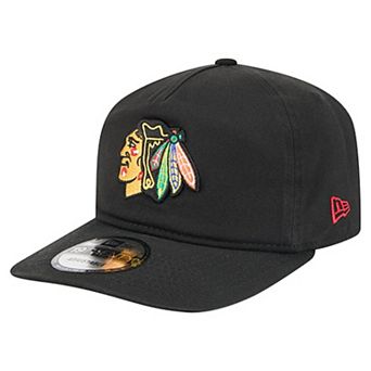 Men's New Era Black Chicago Blackhawks 19TWENTY Adjustable Hat