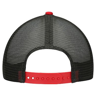 Youth New Era White/Red Tampa Bay Buccaneers Streak 9FORTY A-Frame Adjustable Hat