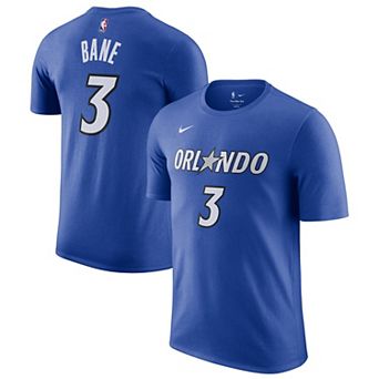 Men's Nike Desmond Bane Blue Orlando Magic Icon Edition Name & Number T-Shirt