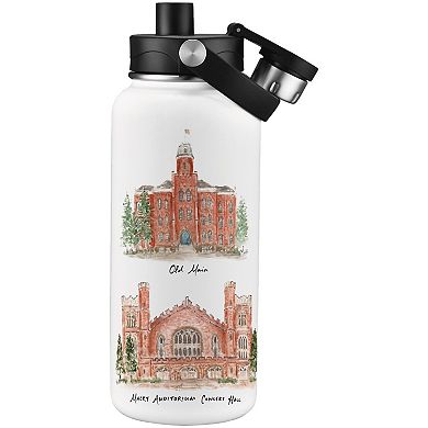 Colorado Buffaloes Laura Wilcox Watercolors 34oz. Water Bottle