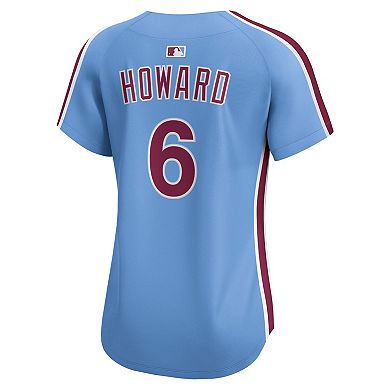 Women's Nike Ryan Howard Light Blue Philadelphia Phillies Alternate Limited Jersey
