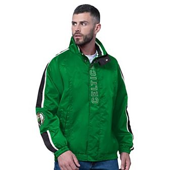 Men's Starter Green Boston Celtics Freestyle Lightweight Full-Zip Jacket