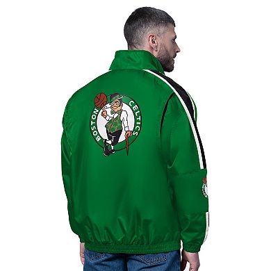 Men's Starter Green Boston Celtics Freestyle Lightweight Full-Zip Jacket
