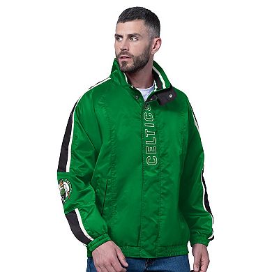 Men's Starter Green Boston Celtics Freestyle Lightweight Full-Zip Jacket
