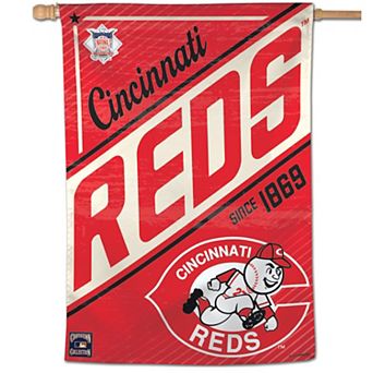 WinCraft Cincinnati Reds 28" x 40" Since 1869 Single-Sided Vertical Banner