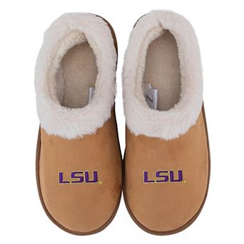 Women's ZooZatz LSU Tigers Teagan Faux Fur Slippers