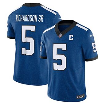 Men's Nike Anthony Richardson Royal Indianapolis Colts Vapor F.U.S.E. Limited Jersey