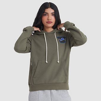 Women's Nike Olive Detroit Lions 2025 Salute to Service Sideline Standard Issue Dri-FIT Hoodie