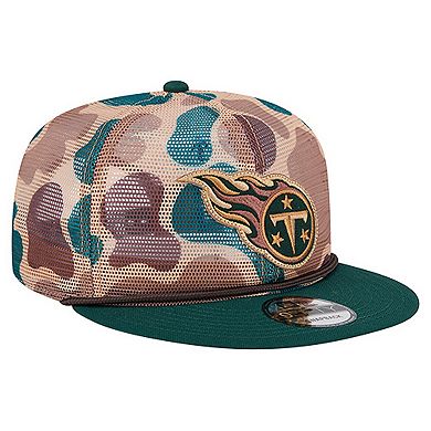 Men's New Era Camo Tennessee Titans Duck Camo 9FIFTY Snapback Hat