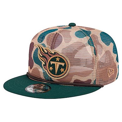 Men's New Era Camo Tennessee Titans Duck Camo 9FIFTY Snapback Hat