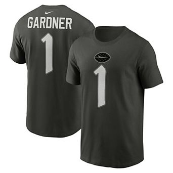 Men's Nike Ahmad Sauce Gardner Gotham Green New York Jets 2025 Rivalries Collection Player Name & Number T-Shirt
