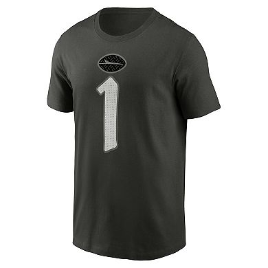Men's Nike Ahmad Sauce Gardner Gotham Green New York Jets 2025 Rivalries Collection Player Name & Number T-Shirt