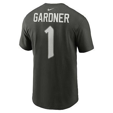 Men's Nike Ahmad Sauce Gardner Gotham Green New York Jets 2025 Rivalries Collection Player Name & Number T-Shirt