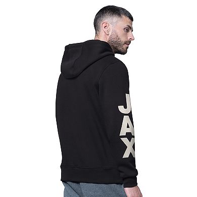 Men's Starter Black Jacksonville Jaguars Handoff Fleece Hoodie Sweatshirt