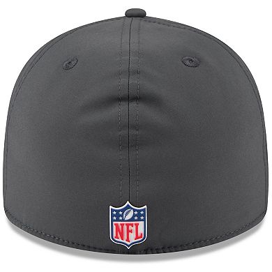 Men's New Era Charcoal Washington Commanders 2025 Sideline Cold Weather Retro Crown 59FIFTY Fitted Hat