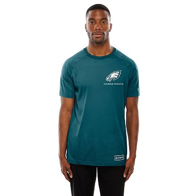Men's New Era Midnight Green Philadelphia Eagles Functional Fandom Reflective T-Shirt