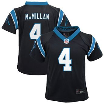 Toddler Nike Tetairoa McMillan Black Carolina Panthers Game Jersey