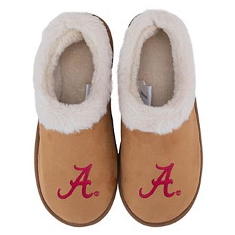 Women's ZooZatz Alabama Crimson Tide Teagan Faux Fur Slippers