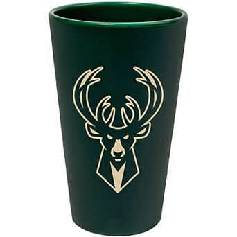 WinCraft Milwaukee Bucks 16oz. Silicone Pint Glass