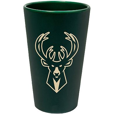 WinCraft Milwaukee Bucks 16oz. Silicone Pint Glass