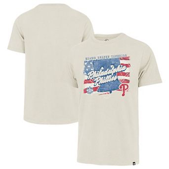 Men's '47 Cream Philadelphia Phillies Regional Franklin T-Shirt
