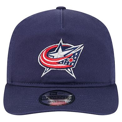 Men's New Era Navy Columbus Blue Jackets 19TWENTY Adjustable Hat