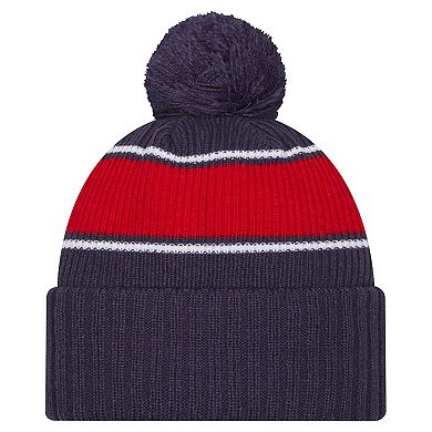 Men's New Era Navy Arizona Wildcats Bold Cuffed Knit Hat with Pom