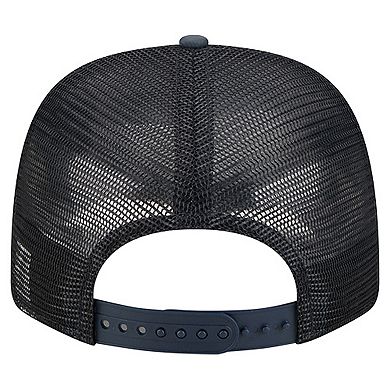 Men's New Era Denim/Navy New York Yankees Aztec Denim 9SEVENTY Adjustable Hat