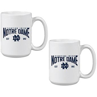 Notre Dame Fighting Irish 15oz. Mug Two-Pack