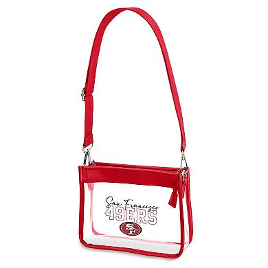 WEAR by Erin Andrews San Francisco 49ers Plastic Chain Mini Crossbody