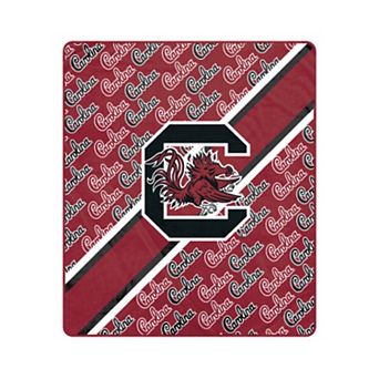 Pegasus South Carolina Gamecocks 50" x 60" Diagonal Lined Wordmark Ultra Soft Blanket