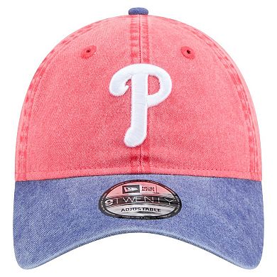 Men's New Era Red/Royal Philadelphia Phillies Select 9TWENTY Adjustable Hat
