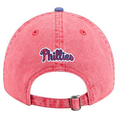 Men's New Era Red/Royal Philadelphia Phillies Select 9TWENTY Adjustable Hat