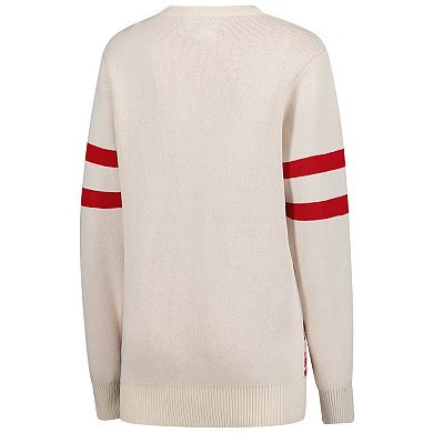 Unisex Uscape Apparel Cream Alabama Crimson Tide Renew Knit Stadium Sweater