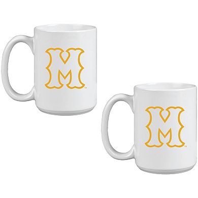 Missouri Tigers Two Pack 15oz. Vault Sketch Ceramic Mug Set