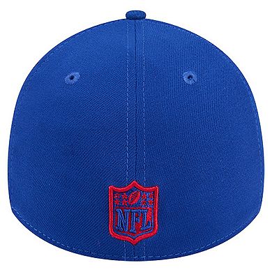 Men's New Era Royal New York Giants Stripes 39THIRTY Flex Hat