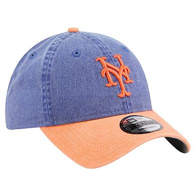 Men's New Era Blue/Orange New York Mets Select 9TWENTY Adjustable Hat