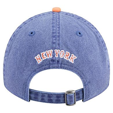Men's New Era Blue/Orange New York Mets Select 9TWENTY Adjustable Hat