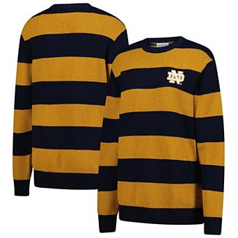 Unisex Uscape Apparel Gold Notre Dame Fighting Irish Renew Knit Stadium Sweater