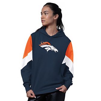 Women's Starter Navy Denver Broncos Scrimmage Hoodie