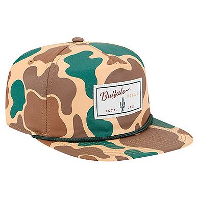 Men's New Era Camo Buffalo Bills Duck Rope 19TWENTY Adjustable Hat