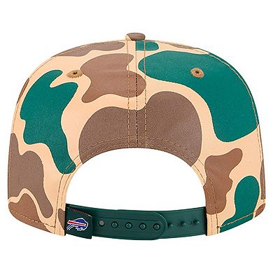 Men's New Era Camo Buffalo Bills Duck Rope 19TWENTY Adjustable Hat