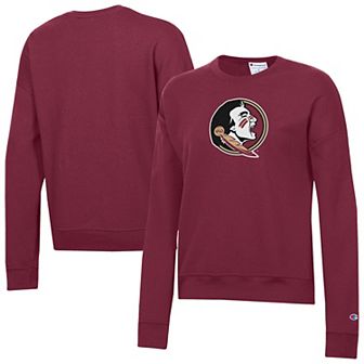 Women's Champion Garnet Florida State Seminoles Powerblend Sweatshirt